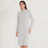 Luxury Knit Winter Long Sleeve Slim Fit Elegant Maxi Dress