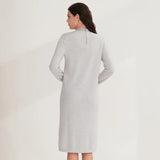 Luxury Knit Winter Long Sleeve Slim Fit Elegant Maxi Dress